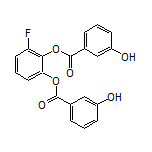 3-Fluoro-1,2-phenylene Bis(3-hydroxybenzoate)