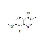 4-Chloro-8-fluoro-7-methoxy-3-methylquinoline