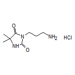 3-(3-Aminopropyl)-5,5-dimethylimidazolidine-2,4-dione Hydrochloride