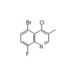 5-bromo-4-chloro-8-fluoro-3-methylquinoline