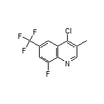 4-Chloro-8-fluoro-3-methyl-6-(trifluoromethyl)quinoline
