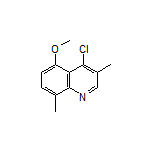 4-Chloro-5-methoxy-3,8-dimethylquinoline