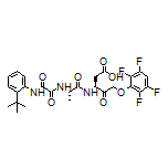 (S)-3-[(S)-2-[2-[[2-(tert-Butyl)phenyl]amino]-2-oxoacetamido]propanamido]-4-oxo-5-(2,3,5,6-tetrafluorophenoxy)pentanoic Acid