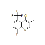 4-Chloro-8-fluoro-3-methyl-5-(trifluoromethyl)quinoline