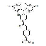 (R)-4-[2-[4-(3,10-Dibromo-8-chloro-6,11-dihydro-5H-benzo[5,6]cyclohepta[1,2-b]pyridin-11-yl)-1-piperidyl]-2-oxoethyl]piperidine-1-carboxamide