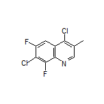 4,7-Dichloro-6,8-difluoro-3-methylquinoline