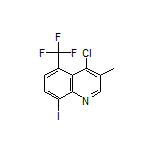 4-Chloro-8-iodo-3-methyl-5-(trifluoromethyl)quinoline