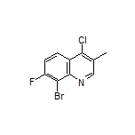 8-Bromo-4-chloro-7-fluoro-3-methylquinoline