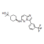 2-[trans-4-[[3-[3-(Trifluoromethyl)phenyl]imidazo[1,2-b]pyridazin-6-yl]amino]cyclohexyl]-2-propanol