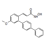 (E)-N-Hydroxy-3-(5-methoxy-[1,1’:4’,1’’-terphenyl]-2-yl)acrylamide