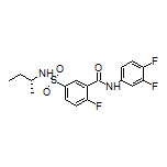 (R)-5-[N-(sec-Butyl)sulfamoyl]-N-(3,4-difluorophenyl)-2-fluorobenzamide