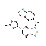 (S)-1-[1-(Imidazo[1,2-a]pyridin-6-yl)ethyl]-6-(1-methyl-4-pyrazolyl)-1H-[1,2,3]triazolo[4,5-b]pyrazine