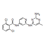 N-[2-[(2-Amino-6-methyl-4-pyrimidinyl)amino]-4-pyridyl]-2,6-dichlorobenzamide