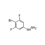 (4-Bromo-3,5-difluorophenyl)hydrazine