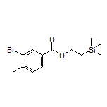 2-(Trimethylsilyl)ethyl 3-Bromo-4-methylbenzoate