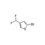 2-Bromo-4-(difluoromethyl)thiophene