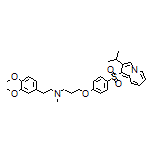 N-(3,4-Dimethoxyphenethyl)-3-[4-[(2-isopropyl-1-indolizinyl)sulfonyl]phenoxy]-N-methyl-1-propanamine