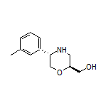 [(2S,5S)-5-(m-Tolyl)morpholin-2-yl]methanol