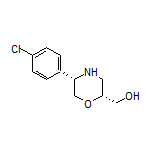 [(2R,5S)-5-(4-Chlorophenyl)morpholin-2-yl]methanol