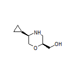 [(2S,5R)-5-Cyclopropylmorpholin-2-yl]methanol