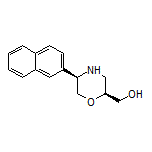 [(2S,5R)-5-(2-Naphthyl)morpholin-2-yl]methanol