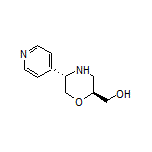 [(2S,5S)-5-(4-pyridyl)morpholin-2-yl]methanol