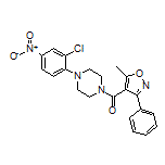 [4-(2-Chloro-4-nitrophenyl)-1-piperazinyl](5-methyl-3-phenyl-4-isoxazolyl)methanone