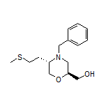 [(2S,5S)-4-Benzyl-5-[2-(methylthio)ethyl]morpholin-2-yl]methanol