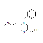 [(2R,5S)-4-Benzyl-5-[2-(methylthio)ethyl]morpholin-2-yl]methanol