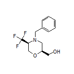 [(2S,5S)-4-Benzyl-5-(trifluoromethyl)morpholin-2-yl]methanol