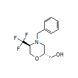 [(2R,5S)-4-Benzyl-5-(trifluoromethyl)morpholin-2-yl]methanol