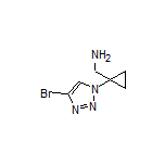[1-(4-Bromo-1H-1,2,3-triazol-1-yl)cyclopropyl]methanamine