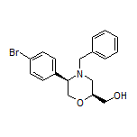 [(2S,5R)-4-Benzyl-5-(4-bromophenyl)morpholin-2-yl]methanol