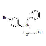 [(2R,5R)-4-Benzyl-5-(4-bromophenyl)morpholin-2-yl]methanol