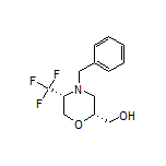 [(2R,5R)-4-Benzyl-5-(trifluoromethyl)morpholin-2-yl]methanol