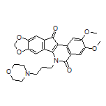 2,3-Dimethoxy-6-(3-morpholinopropyl)-5H-[1,3]dioxolo[4’,5’:5,6]indeno[1,2-c]isoquinoline-5,12(6H)-dione
