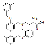 (S)-2-Amino-4-[bis[2-[(3-methylbenzyl)oxy]benzyl]amino]butanoic Acid