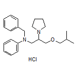 N-Benzyl-N-[3-isobutoxy-2-(1-pyrrolidinyl)propyl]aniline Hydrochloride