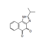 2-Isopropyl-1H-naphtho[1,2-d]imidazole-4,5-dione