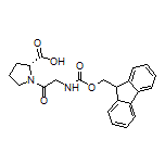 (R)-1-[2-(Fmoc-amino)acetyl]pyrrolidine-2-carboxylic Acid