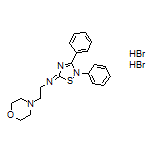 N-(2,3-Diphenyl-1,2,4-thiadiazol-5(2H)-ylidene)-2-morpholinoethanamine Dihydrobromide
