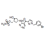 [(1R,2S,4R)-4-[[5-[1-(3-Bromobenzyl)pyrazole-3-carbonyl]-4-pyrimidinyl]amino]-2-hydroxycyclopentyl]methyl Sulfamate