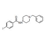 N-(1-Benzyl-4-piperidyl)-4-iodobenzamide
