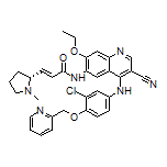 (R,E)-N-[4-[[3-Chloro-4-(pyridin-2-ylmethoxy)phenyl]amino]-3-cyano-7-ethoxy-6-quinolyl]-3-(1-methyl-2-pyrrolidinyl)acrylamide