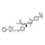 (S,Z)-N-[3-[4-[2-(5-Methyl-2-phenyl-4-oxazolyl)ethoxy]phenyl]-2-[[4-oxo-4-[4-(trifluoromethyl)phenyl]but-2-en-2-yl]amino]propyl]propionamide