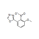 2-(3-Methoxy-2-nitrophenyl)-1,3,4-oxadiazole