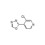 2-(3-Chloro-4-pyridyl)-1,3,4-oxadiazole