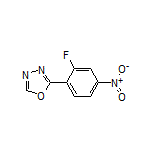 2-(2-Fluoro-4-nitrophenyl)-1,3,4-oxadiazole