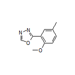 2-(2-Methoxy-5-methylphenyl)-1,3,4-oxadiazole