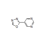 2-(5-Pyrimidinyl)-1,3,4-oxadiazole